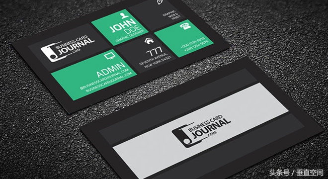 高档名片纸100种,100张惊艳的名片正反面