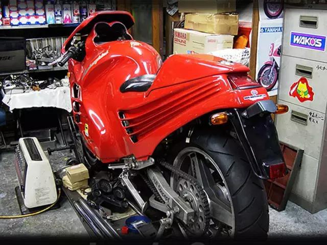 兰博基尼当年造的摩托车,兰博基尼