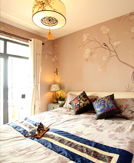 极简风格手绘墙,简单又漂亮的手绘墙