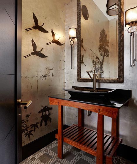 极简风格手绘墙,简单又漂亮的手绘墙