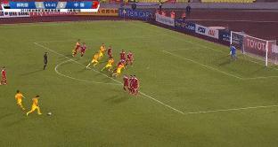 亚洲区世界杯预赛-郜林点射，吴曦破门，国足补时惨遭逼平