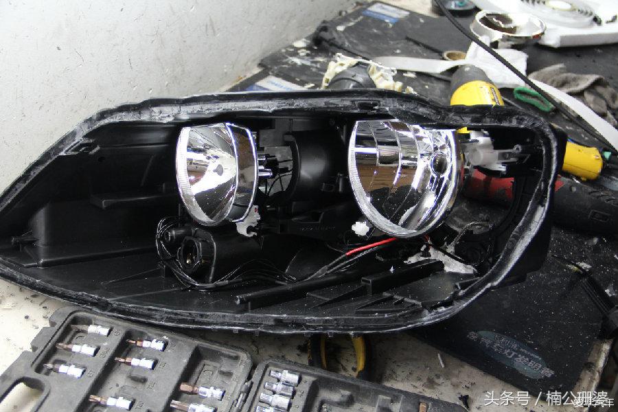 告别蜡烛灯!大灯加透镜以后再也不担心走夜路了!