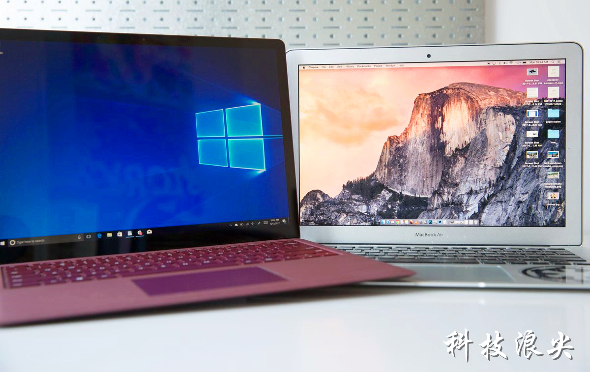 微软首款笔记本电脑评测：颜值和逼格我给9分，还买MacBook装Windows系统的真是不可思议