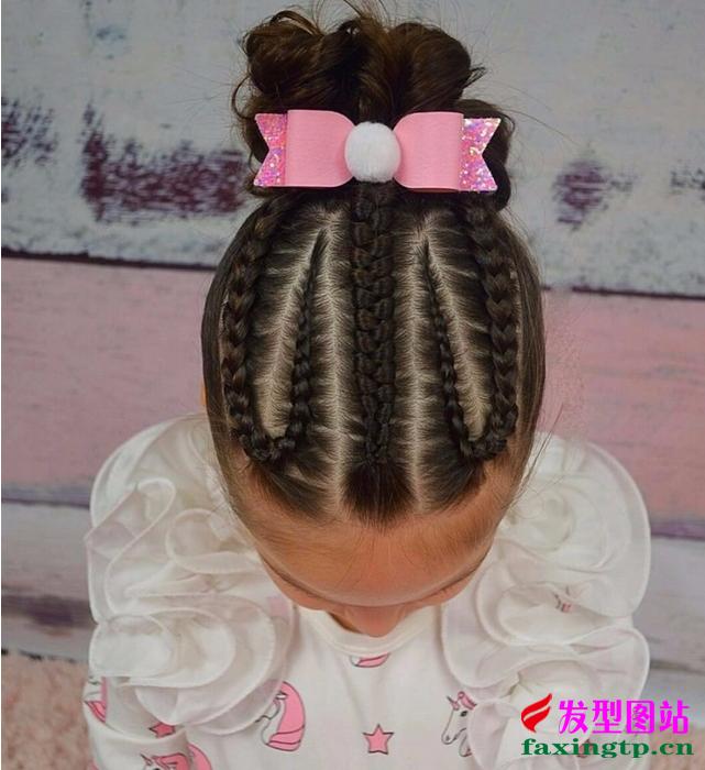 10款儿童花式编发技法合集,时尚妈咪赶快收藏起来