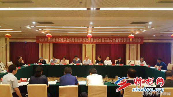 忻州市政协座谈会,忻州市政协调研