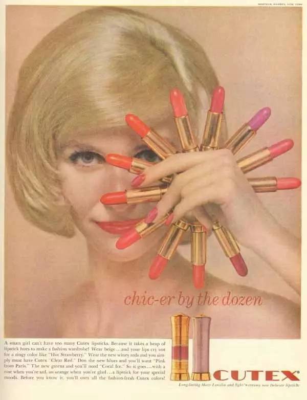 视觉｜在那个没有Photoshop的年代，这些时髦美妆画报靠什么惊艳时光？