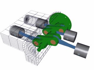 汽车部件动态原理图（动画一目了然）