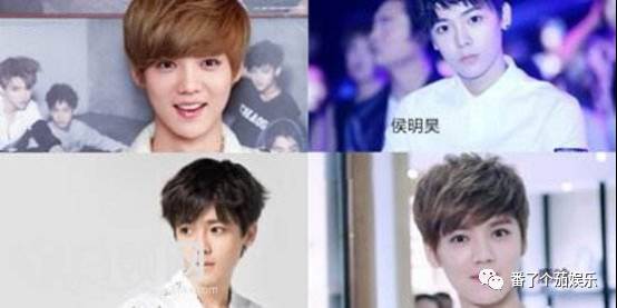侯明昊鹿晗撞脸视频,侯明昊和鹿晗长得很像