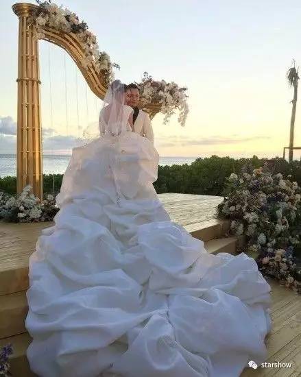 安以轩夏威夷大婚视频,安以轩婚礼罕见照片