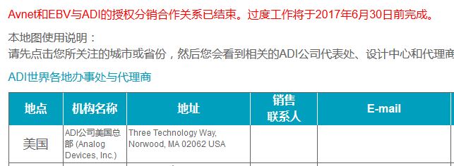 重磅：ADI已结束Avnet合作！唯一本土代理权将花落谁家？