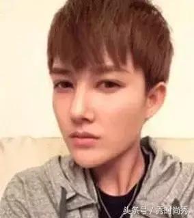 尖下巴男生适合什么短发,尖下巴的男生适合什么发型设计