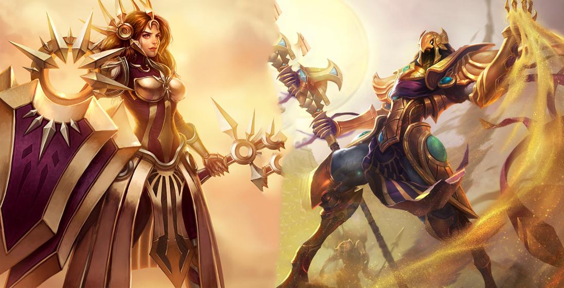 盘点lol情侣重组，艾希和他最有夫妻相，蛮子绿帽子戴得脸都绿了