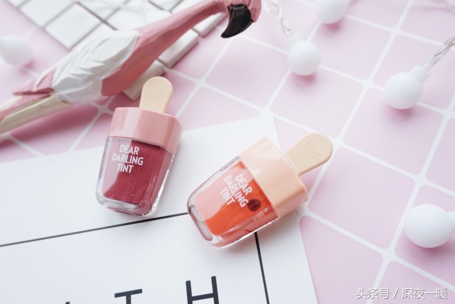 爱丽小屋牛奶染唇液试色,爱丽小屋染唇液西米