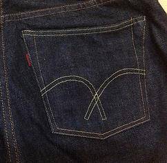 牛仔裤袋子什么牌子好,牛仔裤带花辨认