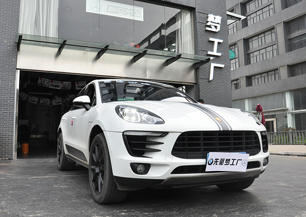 保时捷玛卡排气管尾喉,武汉保时捷玛卡改装