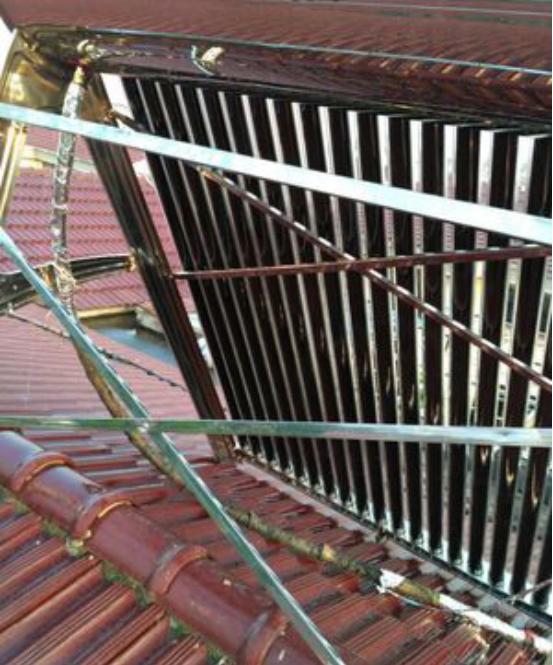 天热傻邻居用棉被包着太阳能热水器，本来我笑他，爆管时我后悔了