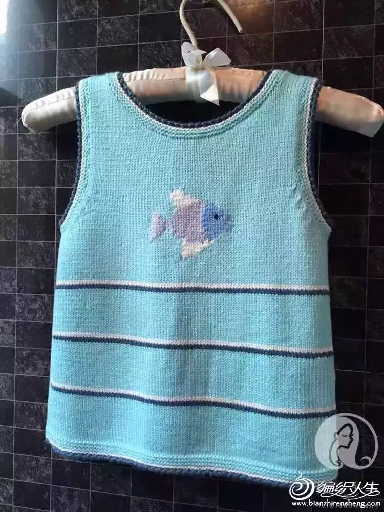 好看的儿童毛衣简单编织,好看的儿童毛衣从上往下织