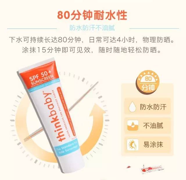 国货防晒霜销量第一,儿童防晒霜thinkbaby