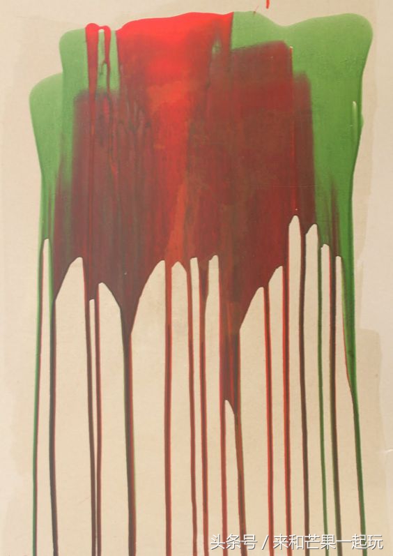 滴流画儿童,儿童绘画创意蜡笔涂色