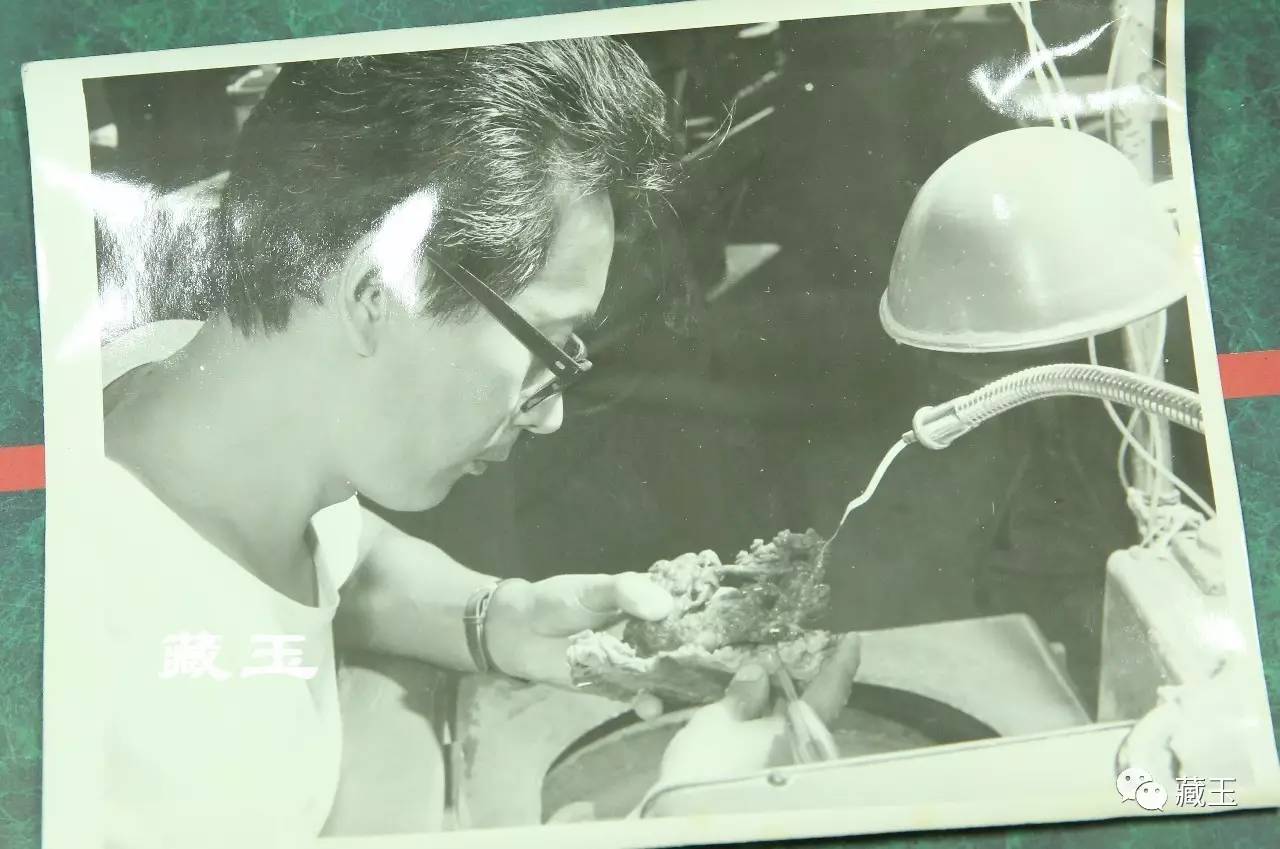 北京老字号老照片,八十年代的老玉器厂