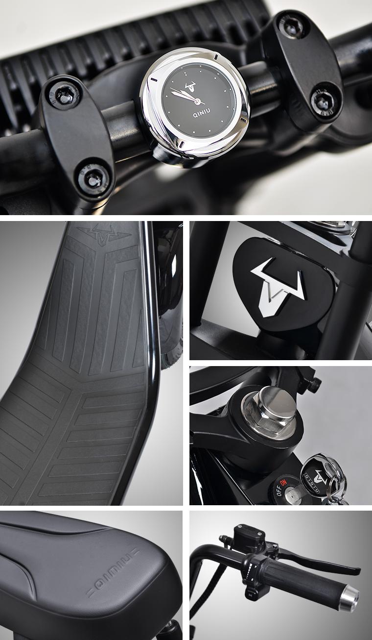 让车灯“秀出自我”启牛X电动机车全新设计更贴心