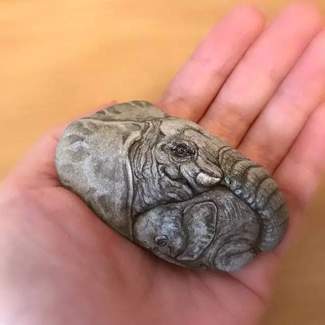 简单可爱石头画,教你一个画石头实用的小技巧
