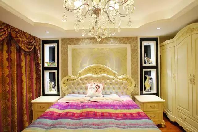 欧式水晶吊灯奢华大气,欧式吊灯搭配现代简约轻奢全屋