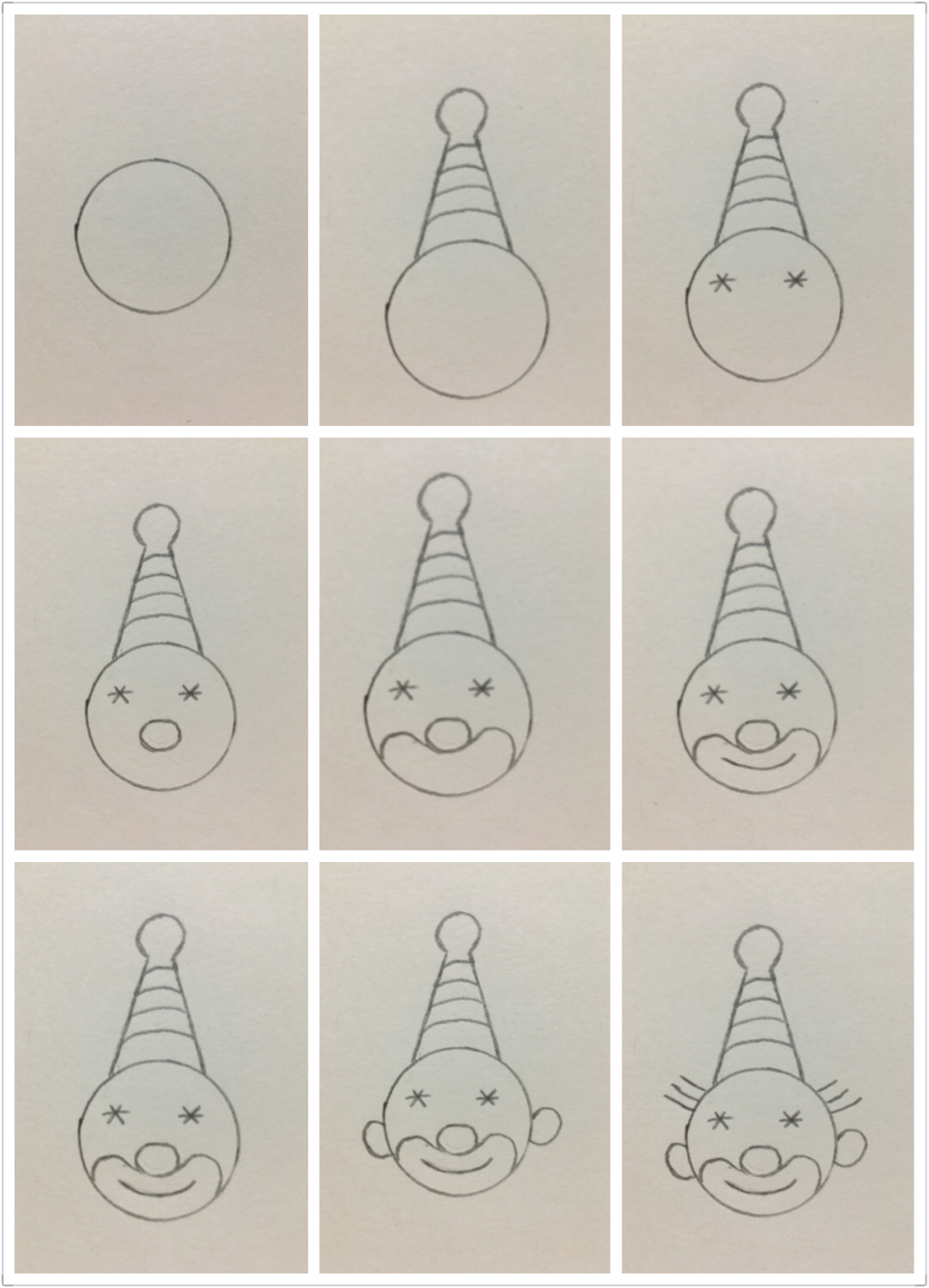 硬币画小羊简笔画,硬币画动物简笔画