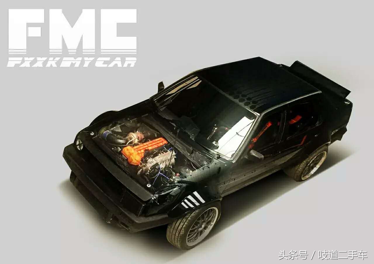 爆改五菱不算啥，氮气加速的捷达来虐他