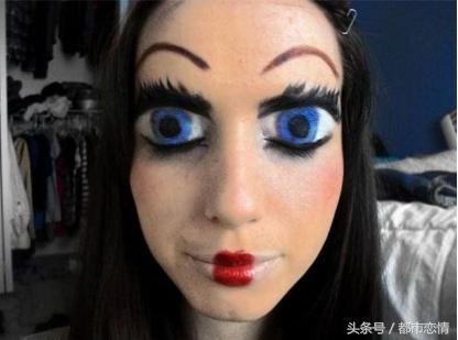 男朋友老说我眼睛小没有女人味，今天画双大眼给他看