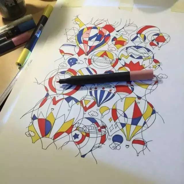 顶尖插画艺术,极美插画艺术