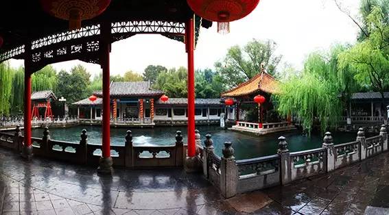 老舍眼中的济南怎么样,老舍的趵突泉作品