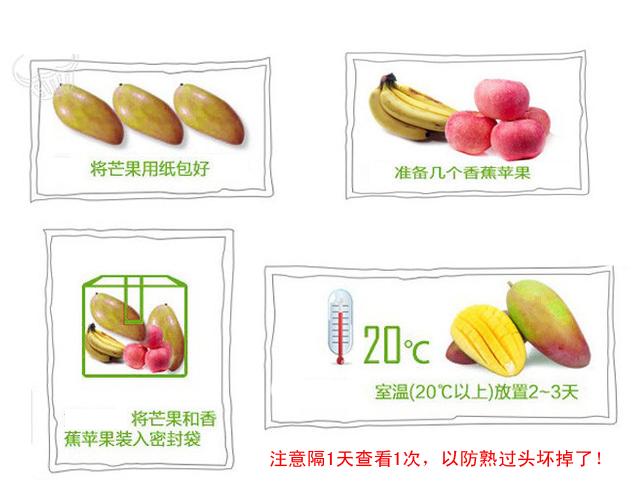 如何催熟芒果,芒果催熟是密封催熟吗