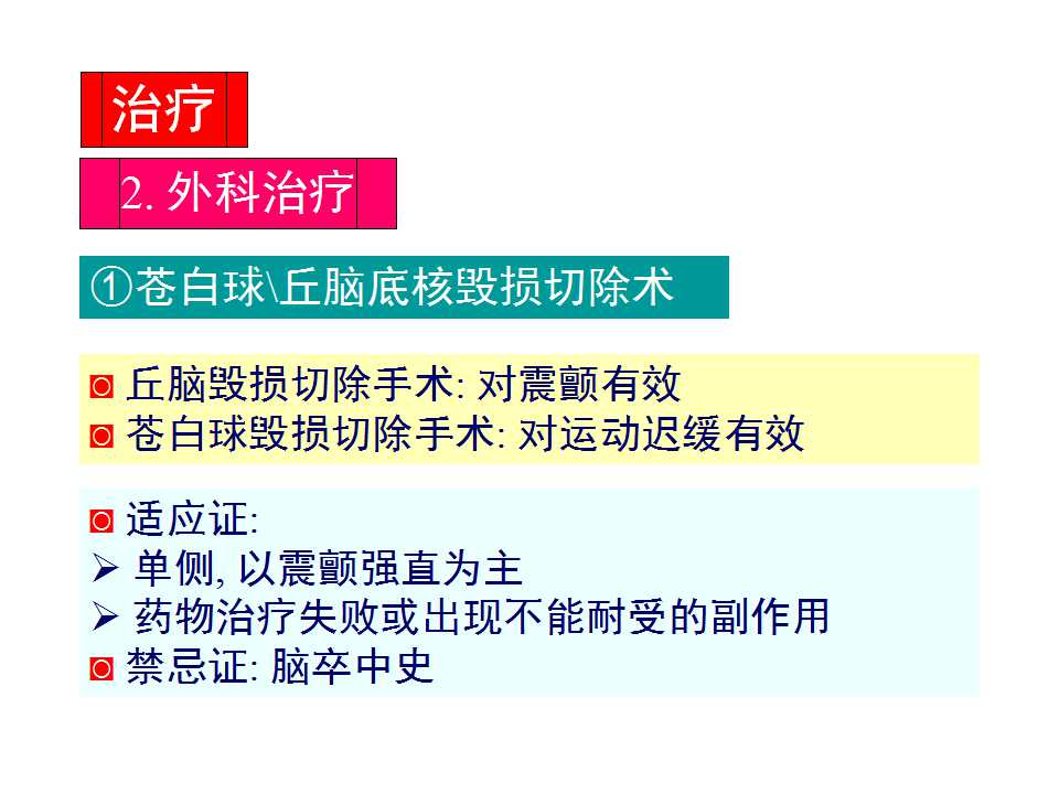 多图详解帕金森及运动障碍性疾病|关于帕金森最全的一个课件