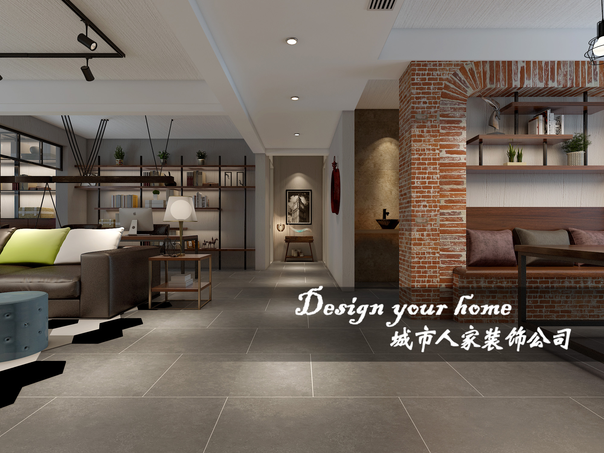 烟台装修设计简约,烟台工业风装修设计