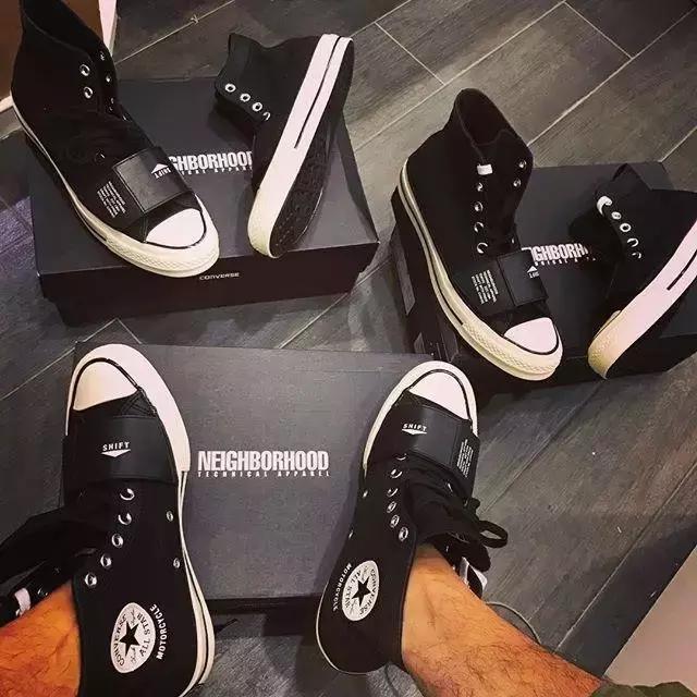 匡威converseambush联名,rickowens联名匡威1970s