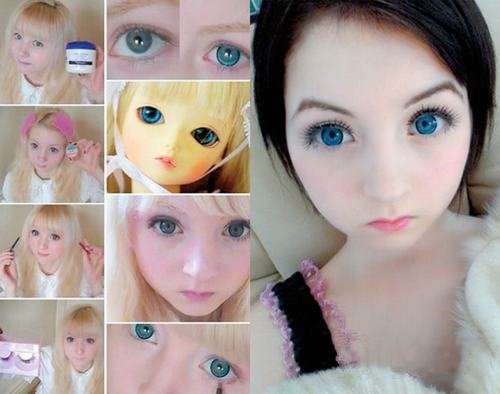 芭比娃娃训练动作,芭比娃娃化妆攻略一览图文
