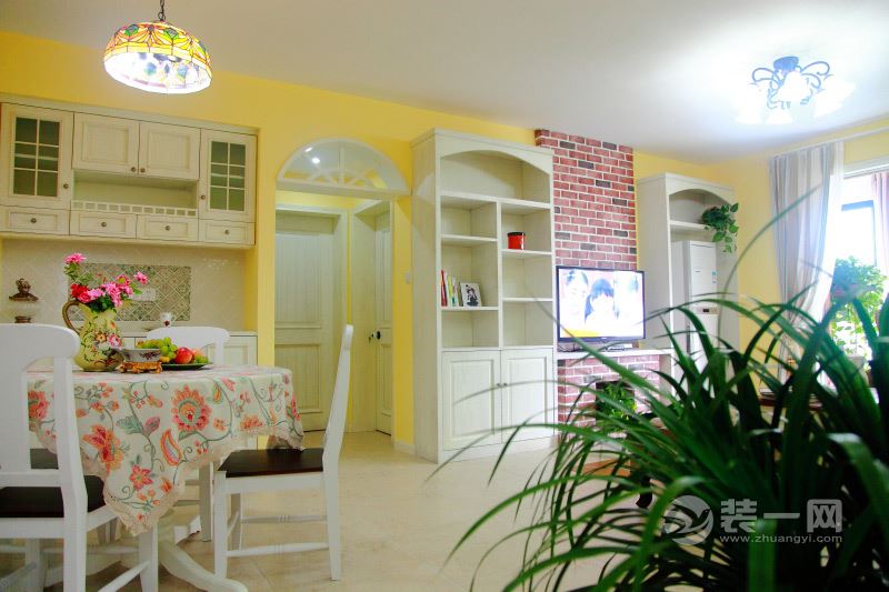 田园家庭装修效果图,田园式家装设计
