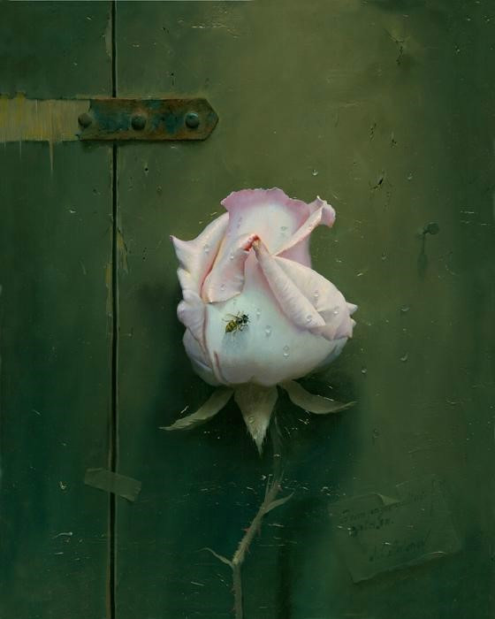 油画玫瑰花怎么画教程大全,油画玫瑰花蛋糕教程