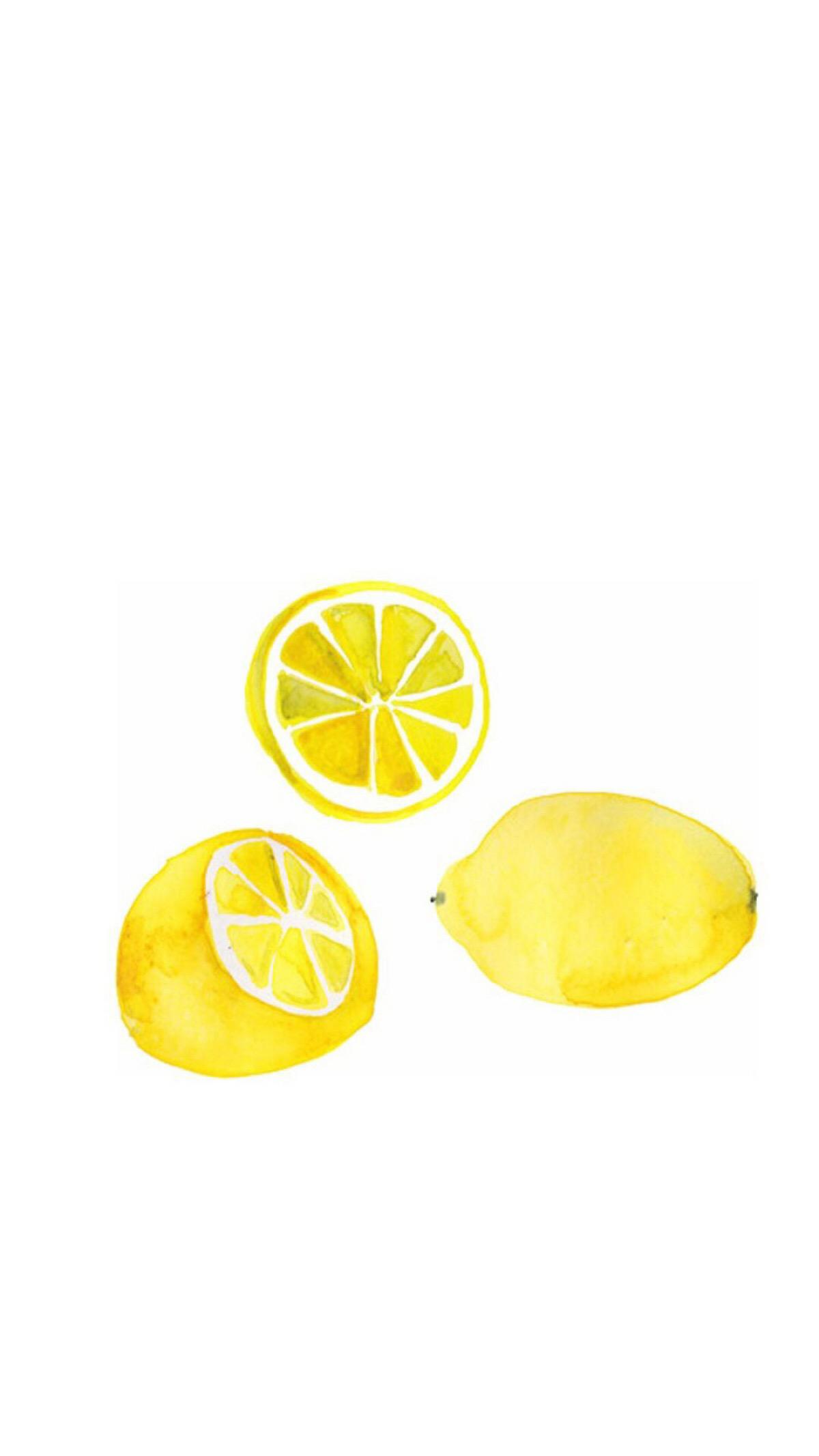 柠檬女孩壁纸高清图,小清新柠檬壁纸图片