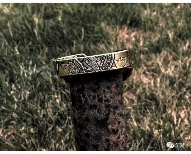 能用硬币做的首饰都在这里了系列之二伍斯硬币改造美国摩根银币手镯篇