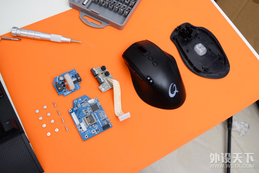 缝缝补补又三年QAPD8K鼠标修复记顺带拆解