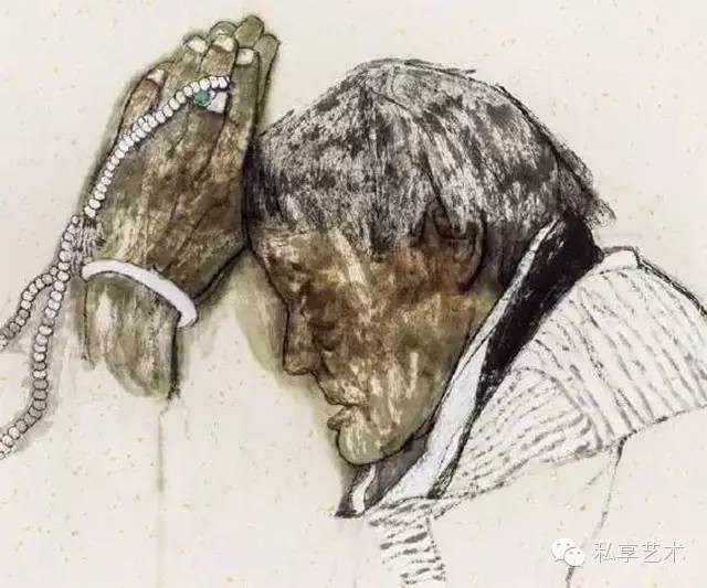 袁武：大昭寺的清晨，画卷中的朝圣