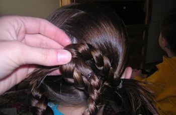 儿童扎发简单漂亮6-10岁长发,7-12岁儿童盘头扎法简单又好看