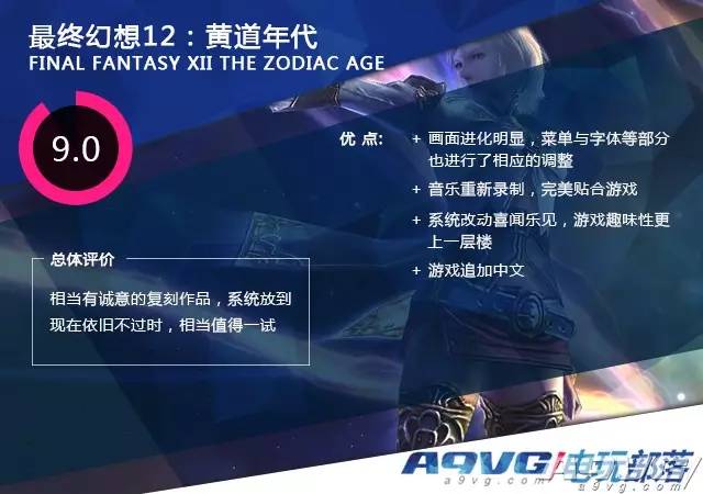 最终幻想12黄道年代和原版区别,最终幻想12黄道纪元