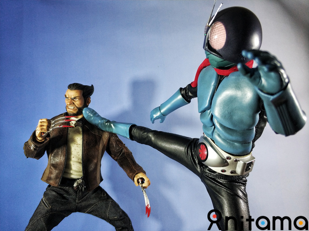 黑道金刚狼-黑帮王国1/6方块5幽灵狼套装测评