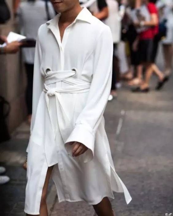 衬衣裙百搭又有高级感,衬衫裙这样穿可以很帅也可以很美