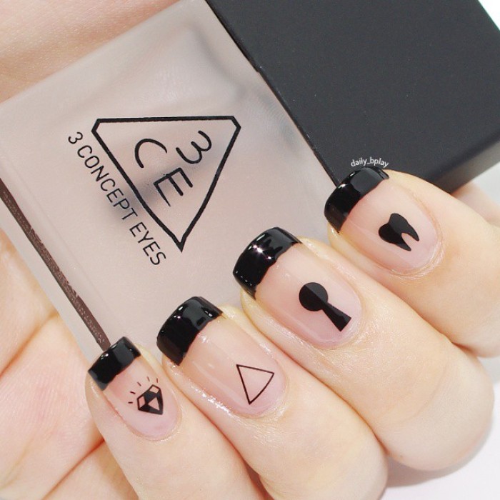 迎接六一让指甲透透气15款透明美甲方案学起来