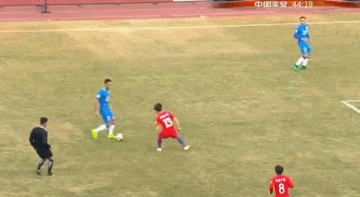 扎哈维抽射广州富力取得梦幻开局,扎哈维vs大连富力