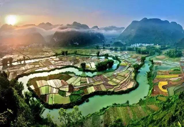 头条丨广西25个山清水秀的小城，风景不但美绝，还都是长寿之乡！